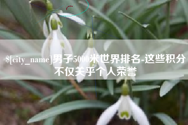 泉州男子5000米世界排名-这些积分不仅关乎个人荣誉