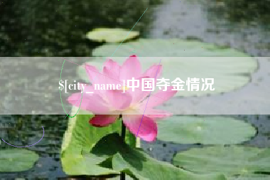 泉州中国夺金情况