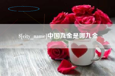 泉州中国九金是哪九金