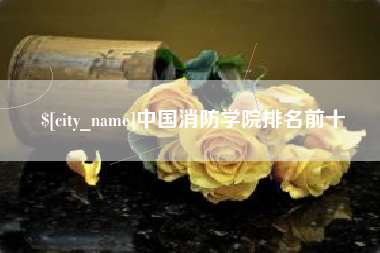 泉州中国消防学院排名前十
