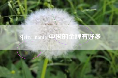泉州中国的金牌有好多