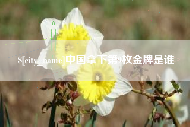 泉州中国拿下第9枚金牌是谁