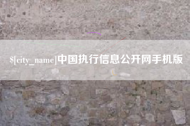 泉州中国执行信息公开网手机版