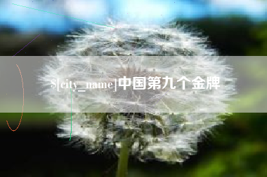 泉州中国第九个金牌