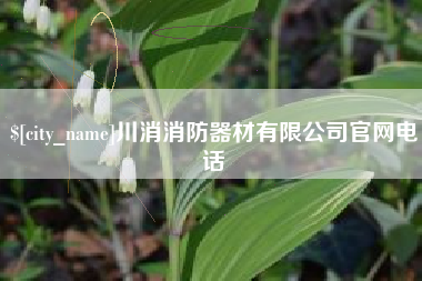泉州川消消防器材有限公司官网电话