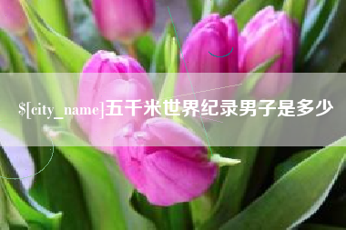 泉州五千米世界纪录男子是多少