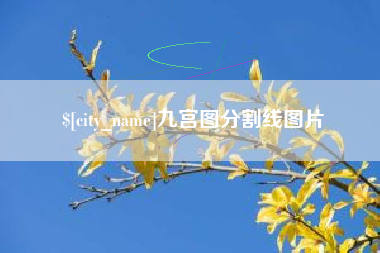 泉州九宫图分割线图片