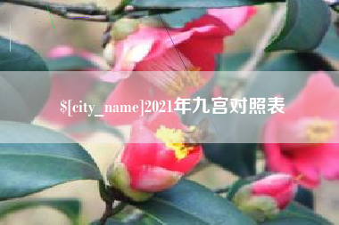 泉州2021年九宫对照表