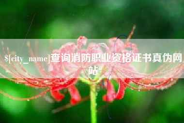 泉州查询消防职业资格证书真伪网站