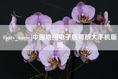 泉州中国地图电子版可放大手机版吗