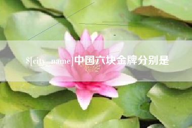 泉州中国六块金牌分别是