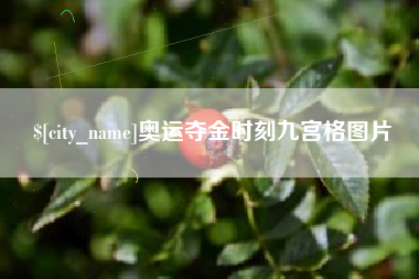 泉州奥运夺金时刻九宫格图片