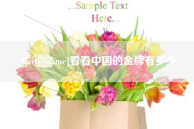 泉州看看中国的金牌有多少